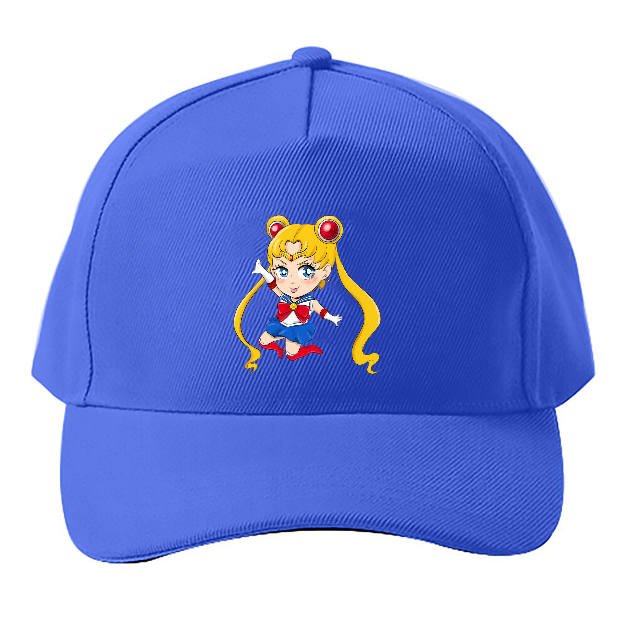 （画像用） 美少女戦士セーラームーン 月野 うさぎ つきの うさぎ Sailor Moon Tsukino Usagi ベースボールキャップ 綿100％ 男女兼用 帽子 スポーツ